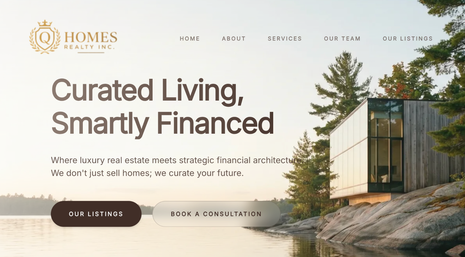 Real Estate website