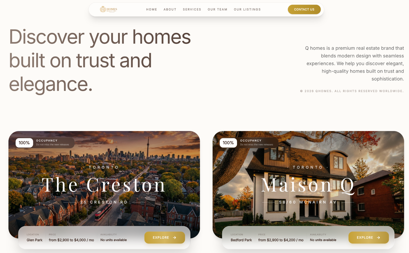 Website development